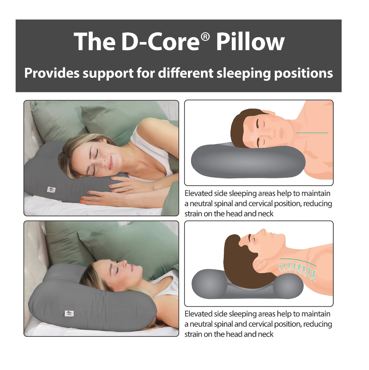D-Core Cervical Support Pillow