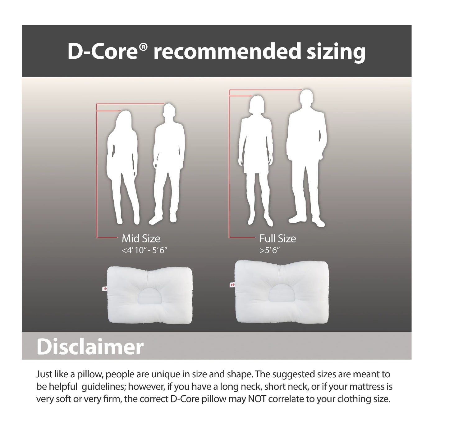 D-Core Cervical Support Pillow