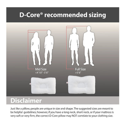 D-Core Cervical Support Pillow