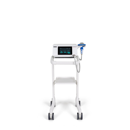 EMS DolorClast Focus device with front view cart setup
