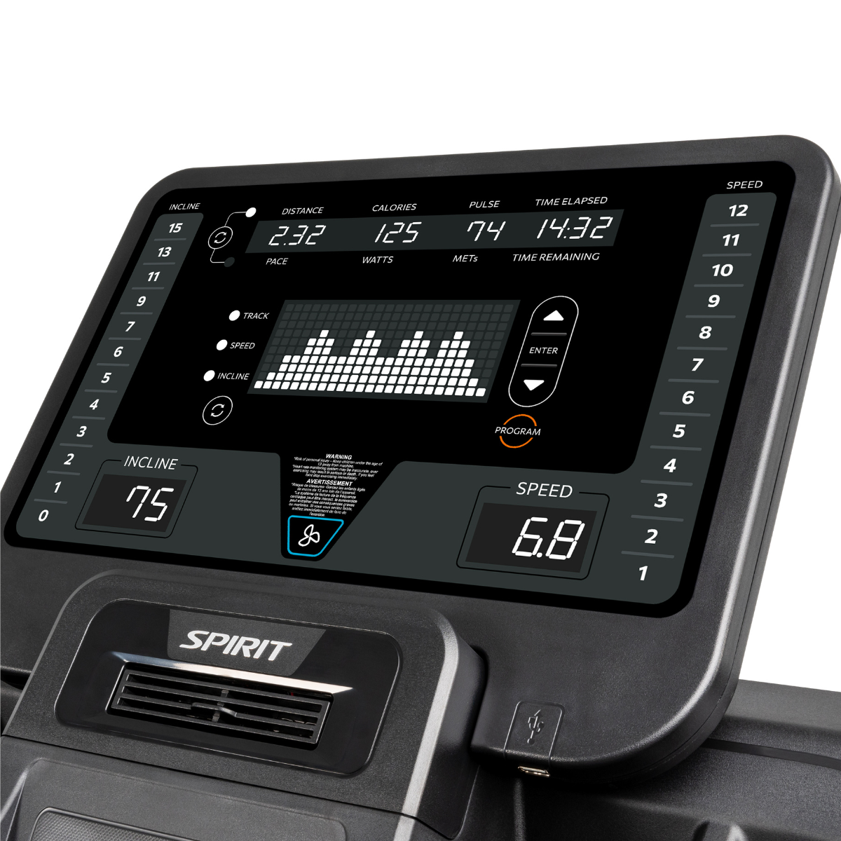Treadmill CT800 Commercial - Spirit