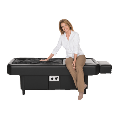 Pro S10 hydromassage table showing model