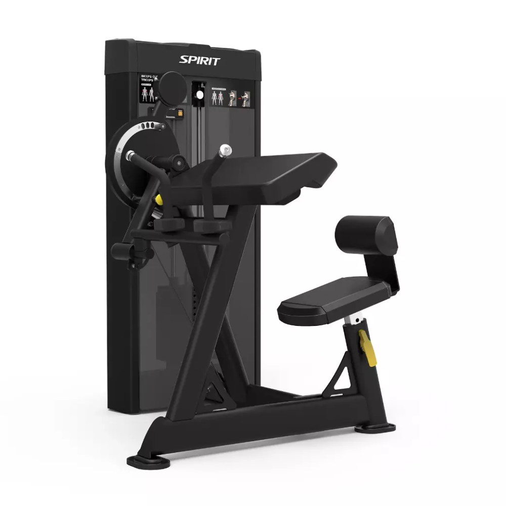 Spirit Fitness Dual Biceps Curl / Triceps Extension – Main Front View