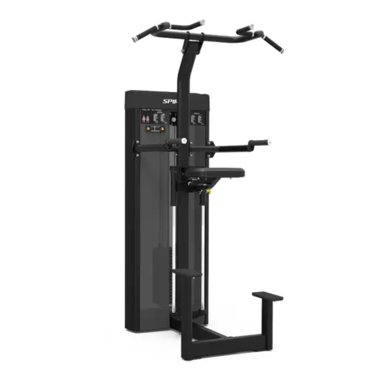Spirit Fitness Dual Pull-Up / Dip Assist – Main  Front View