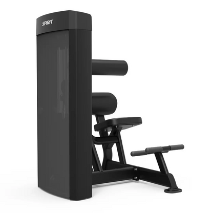 Spirit Fitness Dual Ab Crunch / Back Extension Machine – Side View