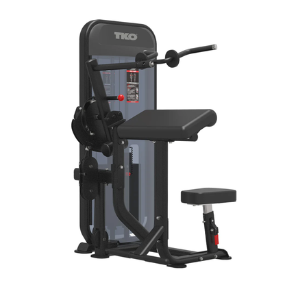 TKO Dual Bicep / Tricep Machine – Black Color