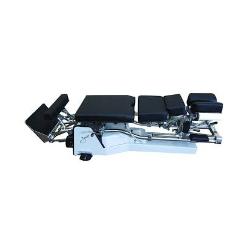 Side View of Zenith III 220 Terminal Point Hylo Chiropractic Table